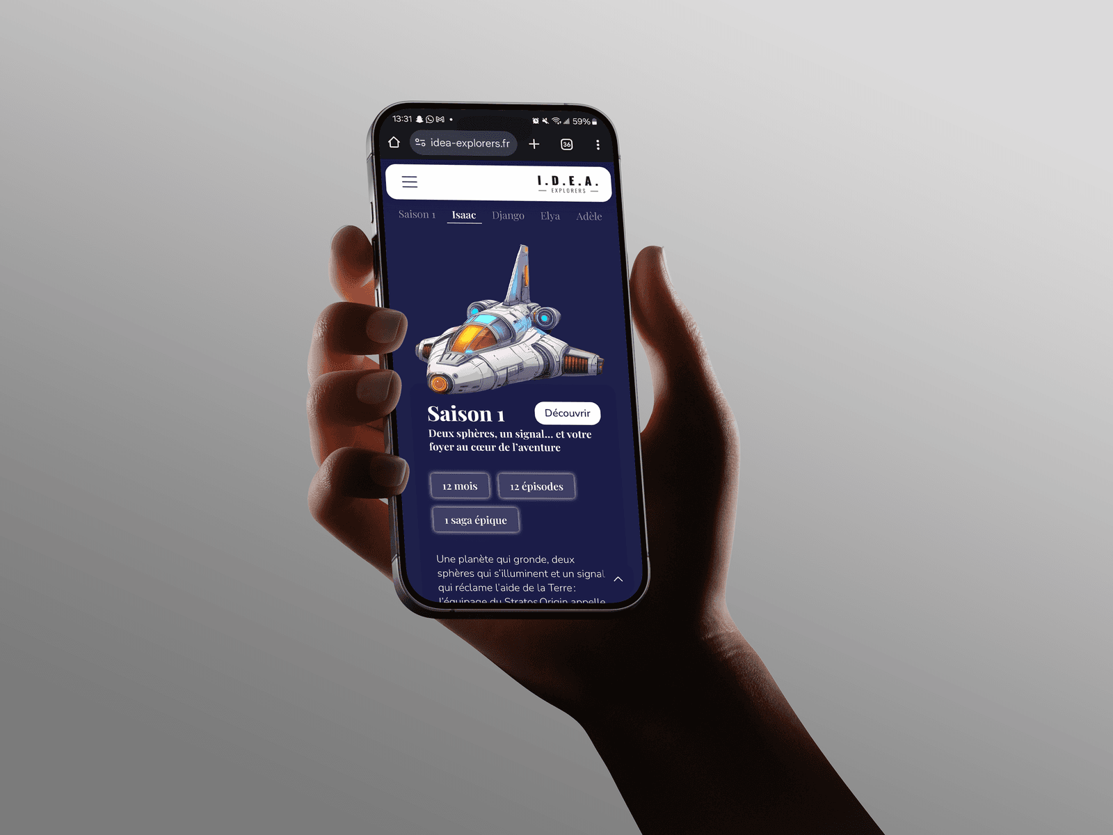 IDEA sur mobile