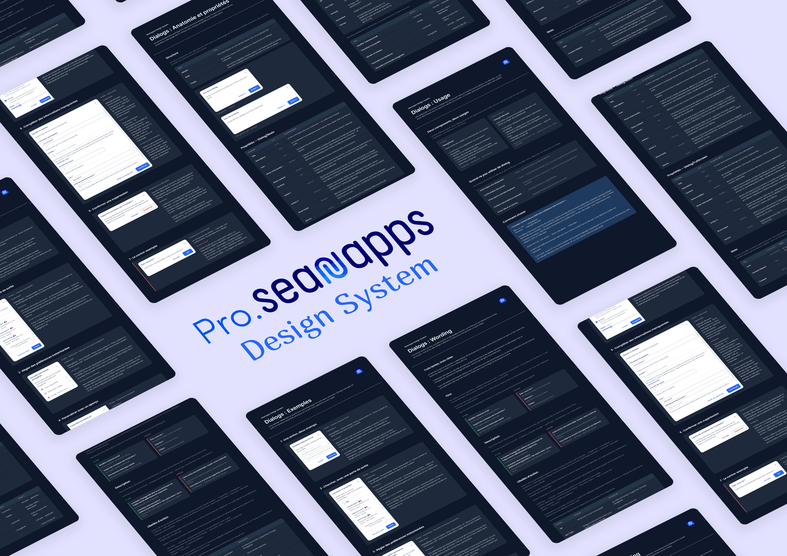 Design System · Seanapps Pro